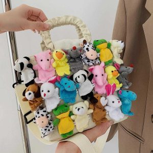animal world doll handbag   quirky & unique accessory 5572