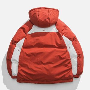 asymmetrical zip winter coat   chic & dynamic urban outerwear 6563
