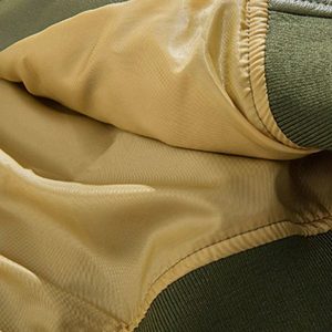 california pu stitched varsity jacket   iconic & youthful style 6961
