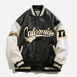 california stitching jacket urban chic & exclusive design 2640