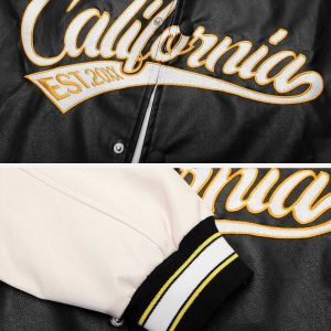 california stitching jacket urban chic & exclusive design 8471