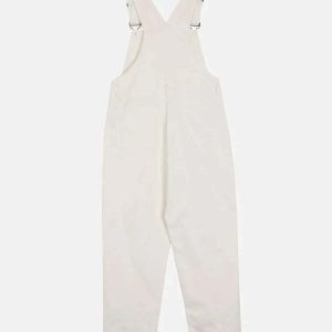 casual suspender jeans loose & youthful streetwear staple 2728