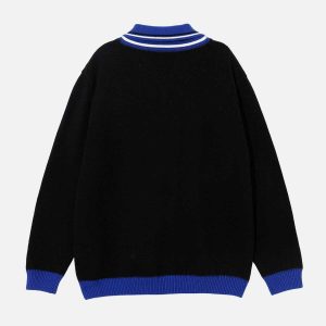 chic city of love polo sweater   urban & trendy design 6594