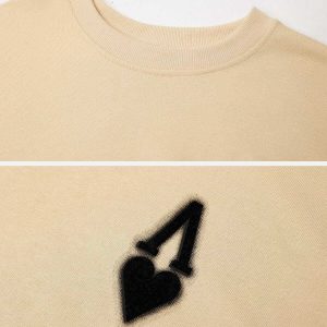 chic city of love sweatshirt detachable sleeves trend 2822