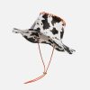 chic cow print pu hat   sleek drawstring design 1715