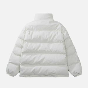chic dual layer polo collar coat winter essential 3087