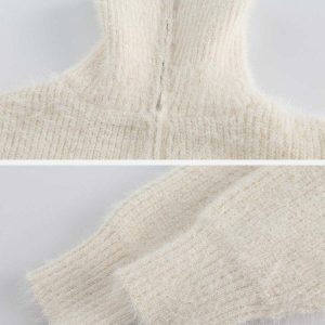 chic half zip sweater minimalist & trendy comfort 4670