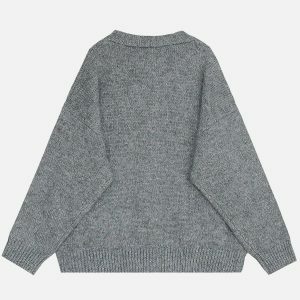 chic solid cardigan   minimalist & trendy comfort 2447
