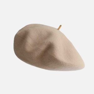 chic solid color beret   versatile & youthful fashion 3465