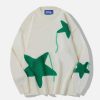 chic tassel star sweater   youthful & trendy appeal 3245