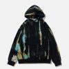 colorful graffiti hoodie   urban chic & edgy appeal 5459