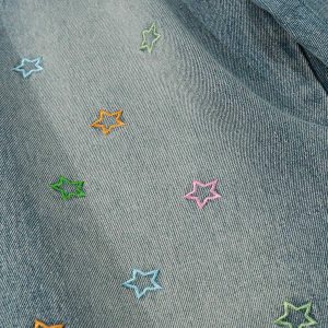 colorful star jeans   youthful & vibrant streetwear look 4952