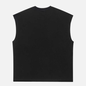 cosmic planet vest   youthful & trendy streetwear highlight 8486