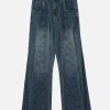 deconstructed split jeans edgy & innovative streetwear 3580