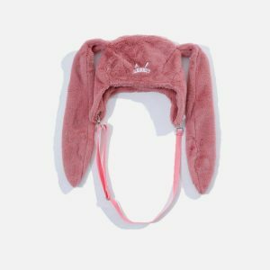 detachable rabbit hatbag sherpa jacket   quirky & luxurious urban outerwear 3739