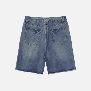 distressed vintage ripped denim shorts urban edge 3061