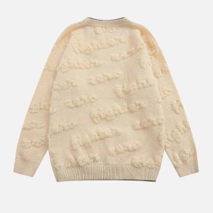 dual layer illusion sweater   chic & innovative design 4030