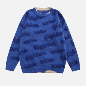 dual layer illusion sweater   chic & innovative design 6896