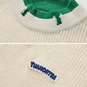 dual layer illusion sweater   chic & innovative design 8043