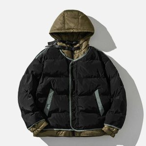 dual layer winter coat innovative & cozy design 1563