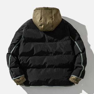 dual layer winter coat innovative & cozy design 4534