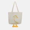 duck canvas straw hat bag   youthful & crafted design 7213