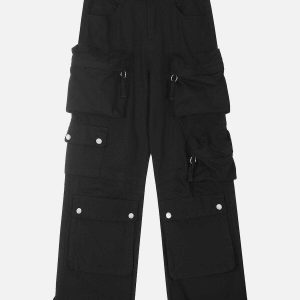 dynamic 3d pocket cargo pants   urban & trendy fit 4832