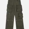 dynamic 3d pocket cargo pants   urban & trendy fit 6231
