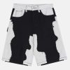 dynamic contrasting colors shorts   streetwear trend 4762