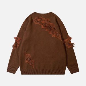 dynamic jacquard craft sweater breakthrough design 4664