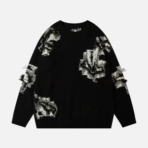 dynamic jacquard craft sweater breakthrough design 5926