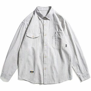 dynamic line longsleeved shirt   youthful & sleek design 6819