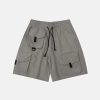 dynamic multipocket cargo shorts   sleek urban streetwear 8619