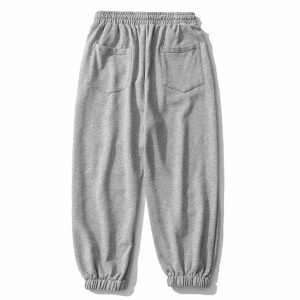 dynamic patch panel track pants   streetwear with an edge 4012