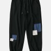 dynamic patch panel track pants   streetwear with an edge 4998