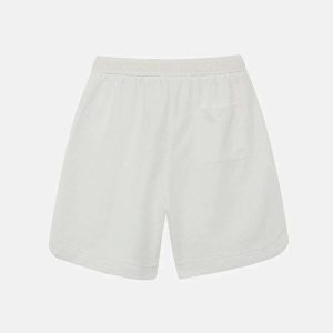dynamic pocket drawstring shorts   sleek urban comfort 3621