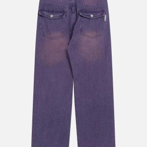 dynamic waterwash jeans with side stripes youthful appeal 7123
