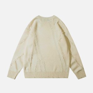 dynamic webbing sweater   youthful & urban appeal 5884