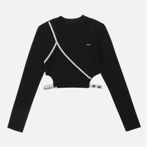 dynamic webbing sweatshirt   urban & youthful design 1621