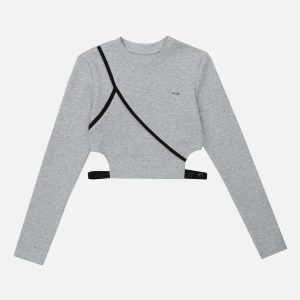 dynamic webbing sweatshirt   urban & youthful design 2728