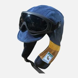 dynamic windproof cycling hat with warm glasses feature 1040