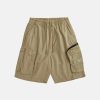 dynamic zipper pocket shorts   sleek & urban fit 2464