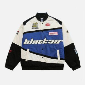 edgy blackair jacket urban moto style & sleek design 2292