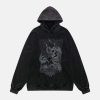 edgy devil skull graphic hoodie youthful streetwear icon 4015
