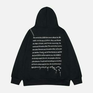 edgy irregular zip hoodie   youthful urban streetwear 1902