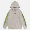 edgy patchwork zip up hoodie urban streetwear 3933
