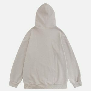 edgy patchwork zip up hoodie urban streetwear 7607