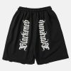 edgy ripped drawstring shorts youthful urban appeal 8978