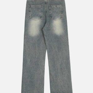 edgy ripped tassel jeans youthful & bold streetwear staple 5175