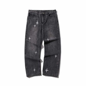 edgy shredded raw jeans iconic streetwear design 7396